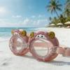 Kids Cartoon Swim Goggles HD Waterproof Anti-Fog Silicone PC Lens Eye Protection