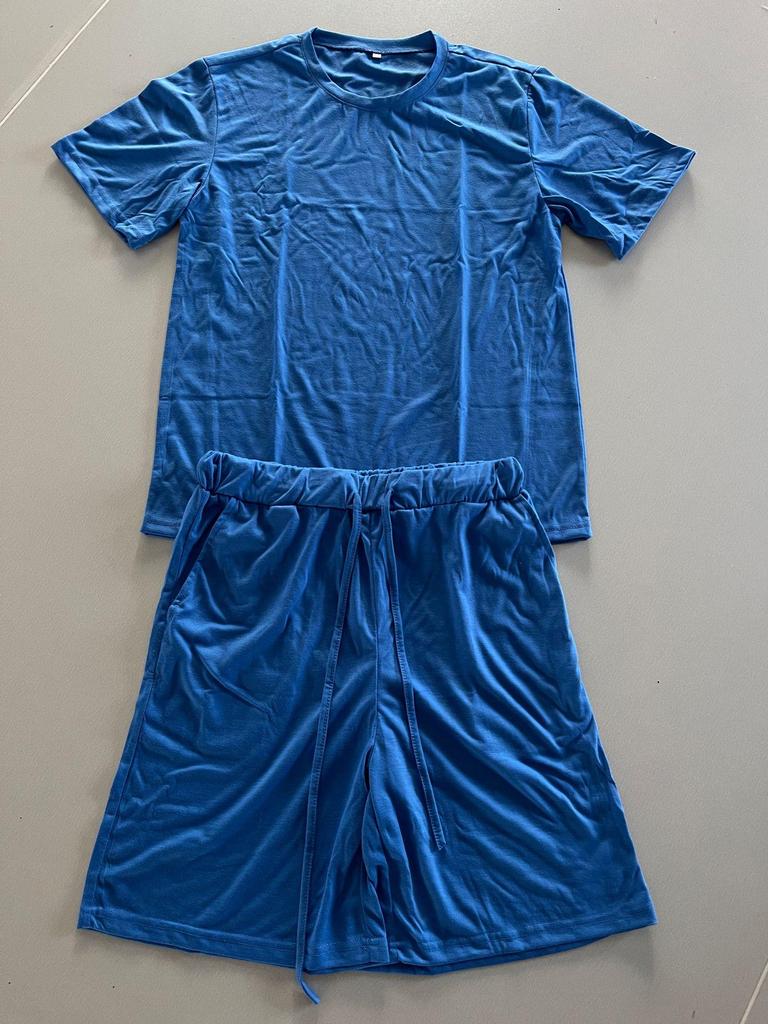 2024 Men's Trendy Summer Short Sleeve & Shorts Set - Casual Sportswear