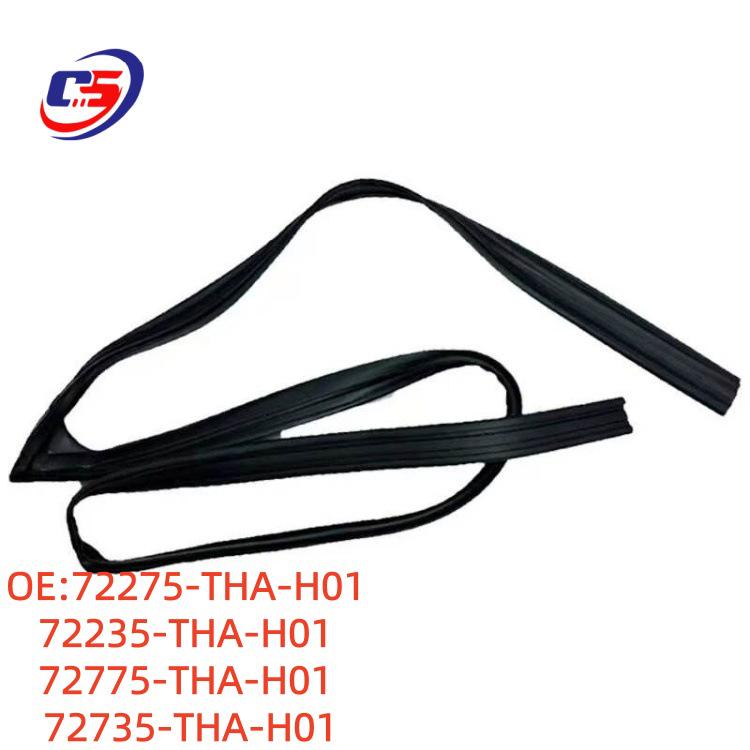 Honda AVANCIER Door Glass Seal Strip (2017-2021) - Model 72735-THA-H01 72275-THA-H01 72235-THA-H01 72775-THA-H01 72735-TH