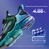 Anta Kids UFO 6.0 Fabric Body Measurement Test Non-Slip Wear-Resistant Breathable Low-Top Running Shoes Kids Running Shoes Black Green 312439901-5