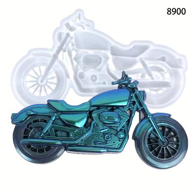 DIY Motorrad & Erntewagen Silikonform Epoxidharz Handwerk mit Kürbis-, Sonnenblumen- & Mais-Designs für Heim- und Büro-Wanddeko