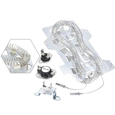 Heating Element Thermostat Replacement 95 Nickel-chromium Dryer Heating Element Comprehensive Repair Kit Easy Installation