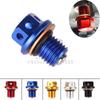 M12*1.5 CNC Motorcarter Magnetische Oliedrainbout Schroef Vervangt Voor Honda CB250 CB350F CB400F CB550F CB650 CB750 VF750