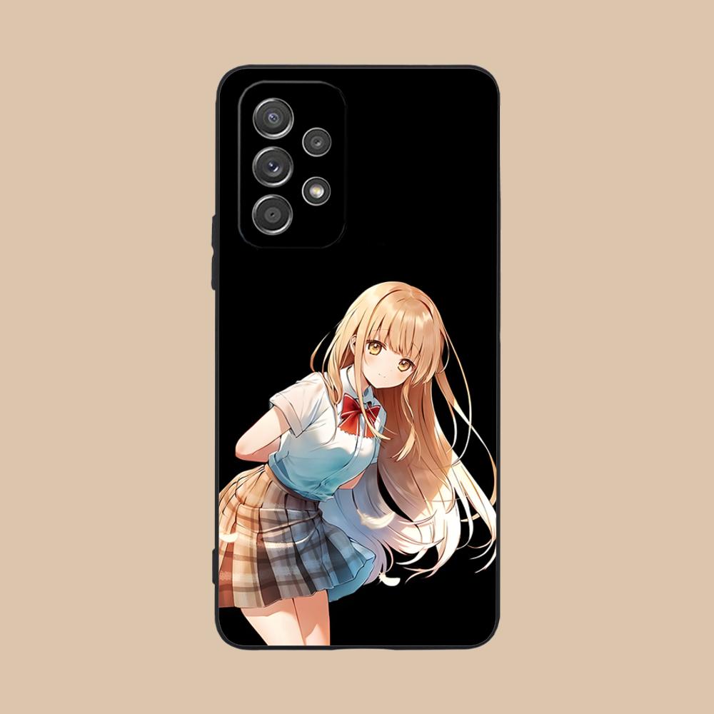

Angel Mahiru Shina Phone Case for Samsung Galaxy A56 55 54 53 52 51 36 35 34 23 16 15 5G Soft TPU Shockproof Cover Galaxy A51 5G