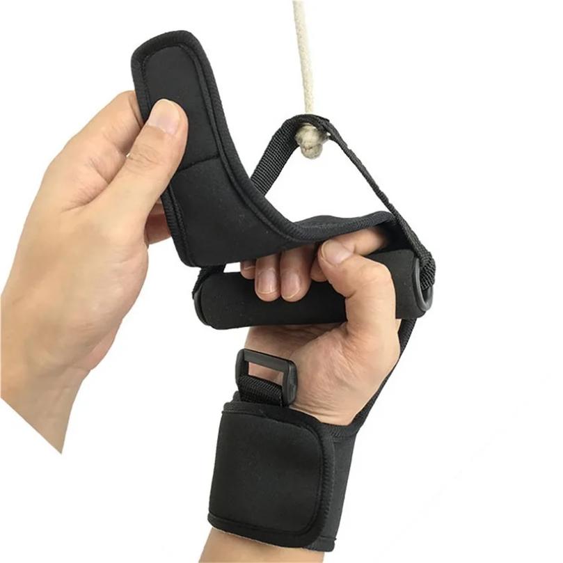 Fitness Finger Rehabilitation Gloves Hand Therapy Support Grip Splint for Hand Impairment Recovery
