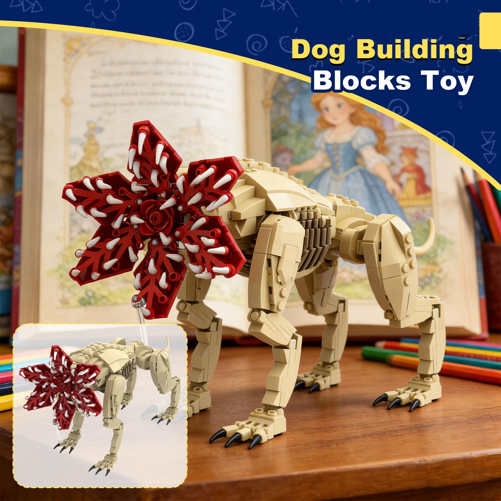 

Man-eating Flower Dog Building Block Toy One Size