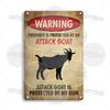 Funny Farmhouse Animal Sign Farm Animal Humor Plaque Cow Donkey Duck Horse Pig Rooster Bull Cat Chicken Goat Goose Llama Sheep