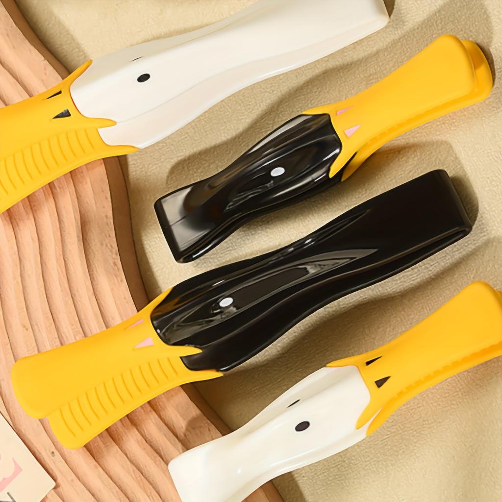 Silikon Toastzange Entendesign, Küchen-Catering-Utensil für Barbecue, Backen, Steak, Buffet, Kuchen, Salat, Brot, Servieren und Kochen, Praktische Aufbewahrung