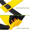 Yellow Agility Training Obstacle Rope Adjustable Rungs Speed Ladder Sport Agility Training Ladder