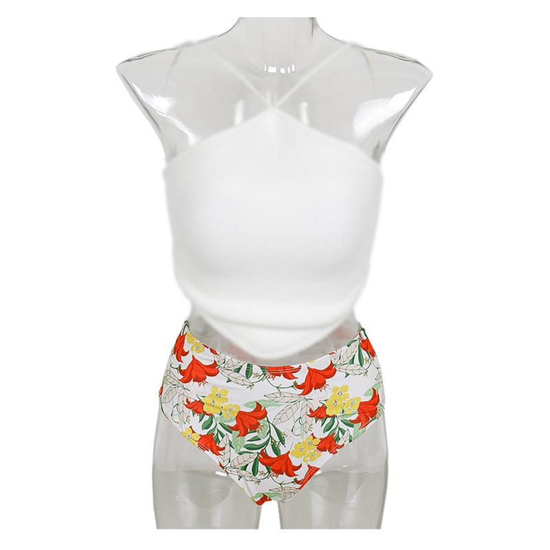 2026 Women's Sexy Slimming Bandeau Swimsuit - Tummy-Covering Strappy Swimwear for Beach & Hot Springs