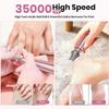 Nail Drill  Portable Electric Nail File for Acrylic Gel Nails, Professional Manicure