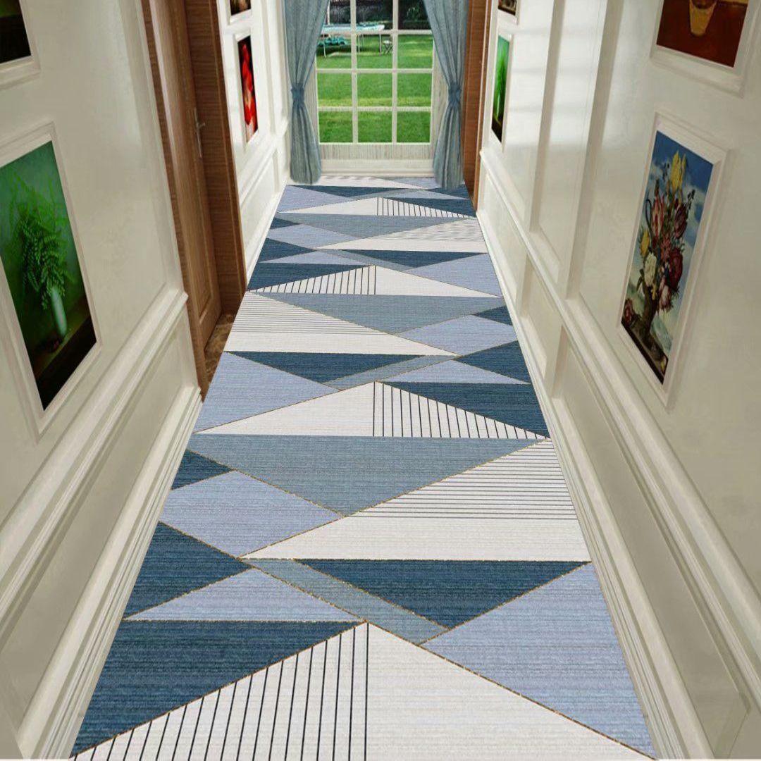 

Бытовой длинный коридорный ковер для прихожей, дорожка для прохода в отеле, украшение для дома, длинный ковер для лестницы, противоскользящий коврик для прихожей, настраиваемый 80x200cm 31.5x78.7in