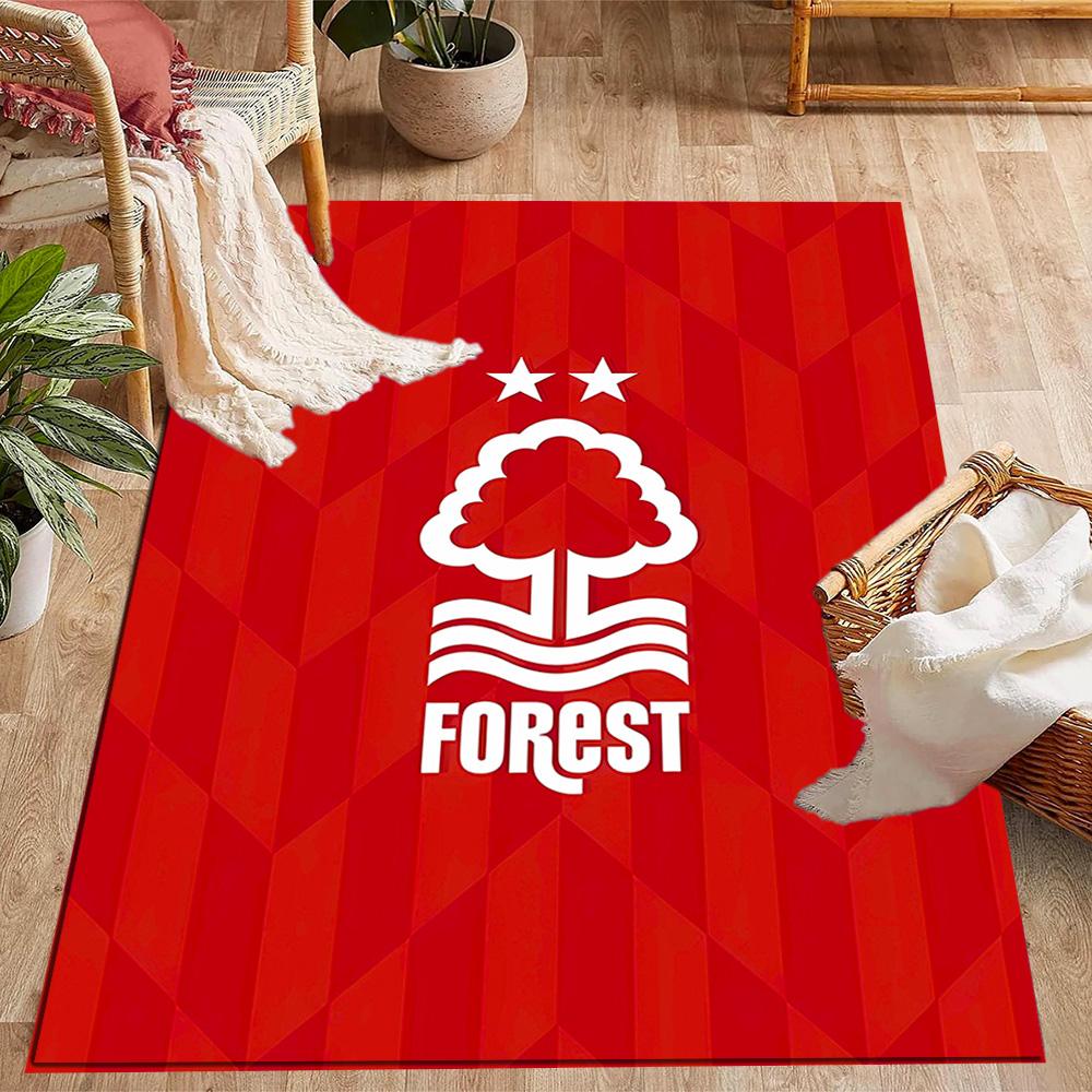 Tree Forest Logo Area Rug Perfect for Decorate room Outdoor Bedrooms Foyer Antislip Carpet Decorate Offices