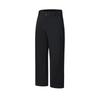 FILA Ski Series Fleece Lined Warm Comfortable Fashion Sports Ski Classic Versatile Woven Casual Pants Men pants Deep-Black A11M546801FBK