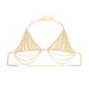 Rhinestone Tassel Bikini Bra Body Chain - Women's Nightclub Fashion