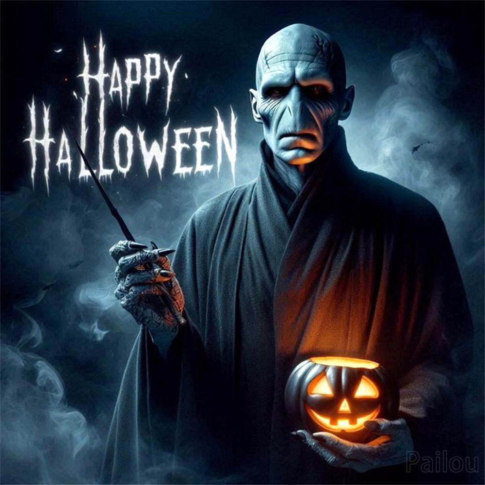 Halloween Dobby Elf Lord Voldemort 5D DIY Diamantmalerei Kunst Fantasy Severus Snape Magische Welt Kreuzstich Mosaik Heimdekoration