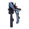 Steering Column Combination Lever Assembly 26090822 with ABS Housing, Multicolor Wire Harness, Rectangular Harness Connection, and Turn Signal,