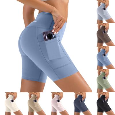 Women's Thin High Waisted Abdominal Tightening Double Layered Yoga Pants