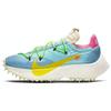 Nike X OFF WHITE Vapor Street Tessuto Scarpe Basse Casual da Corsa Donna Giallo Blu CD8178-400