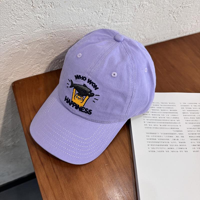 JYL TS DIY Кошачья Бейсболка Женская Летняя Американская Вышивка Букв Солнцезащитная Кепка Хлопок 1222Mao17853 медный роз