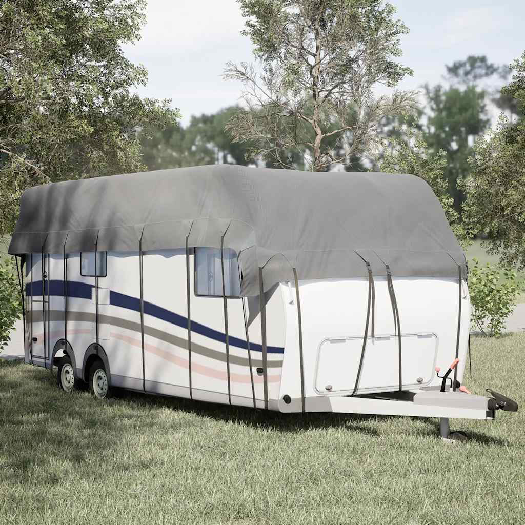 Caravan Roof Cover Gray 700 x 300 cm Non Woven Fabric