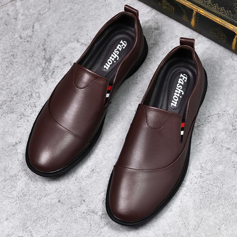 Luxury Men Loafers Casual Summer Shoes Genuine Leather Slip On Driving Shoes Soft Moccasins Comfort Light Office Mens Flats