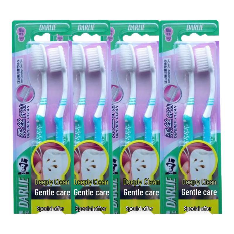 

Darlie Soft Bristle Adult Toothbrush 8-Pack
