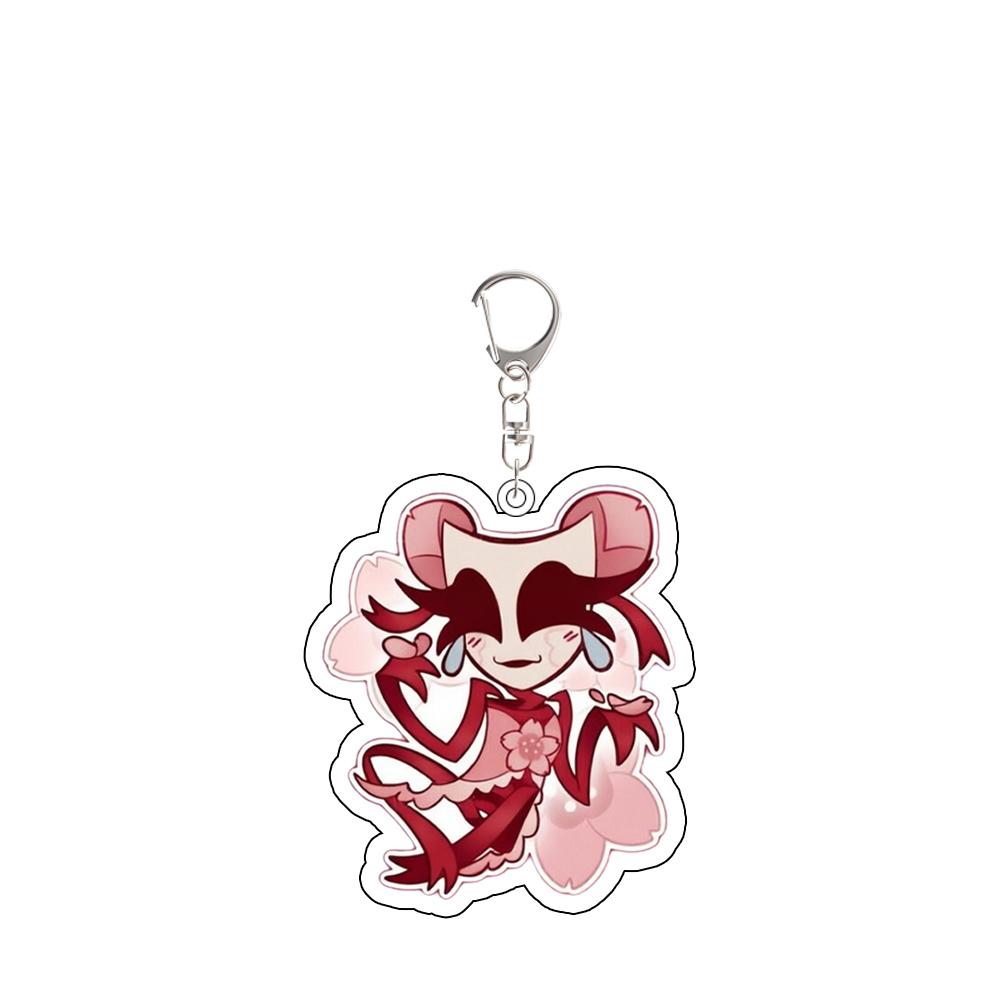 Anime Peripheral Acrylic KeyChain for TADC Pomni Jax Ragatha Gangle Zooble Kinger Exquisite Backpack Accessories Festival Gift