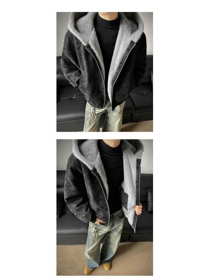 Women's Retro American Flight Jacket: Autumn/Winter Thickened Velvet Cotton, Wear-Resistant, Loose Fit, In Stock.