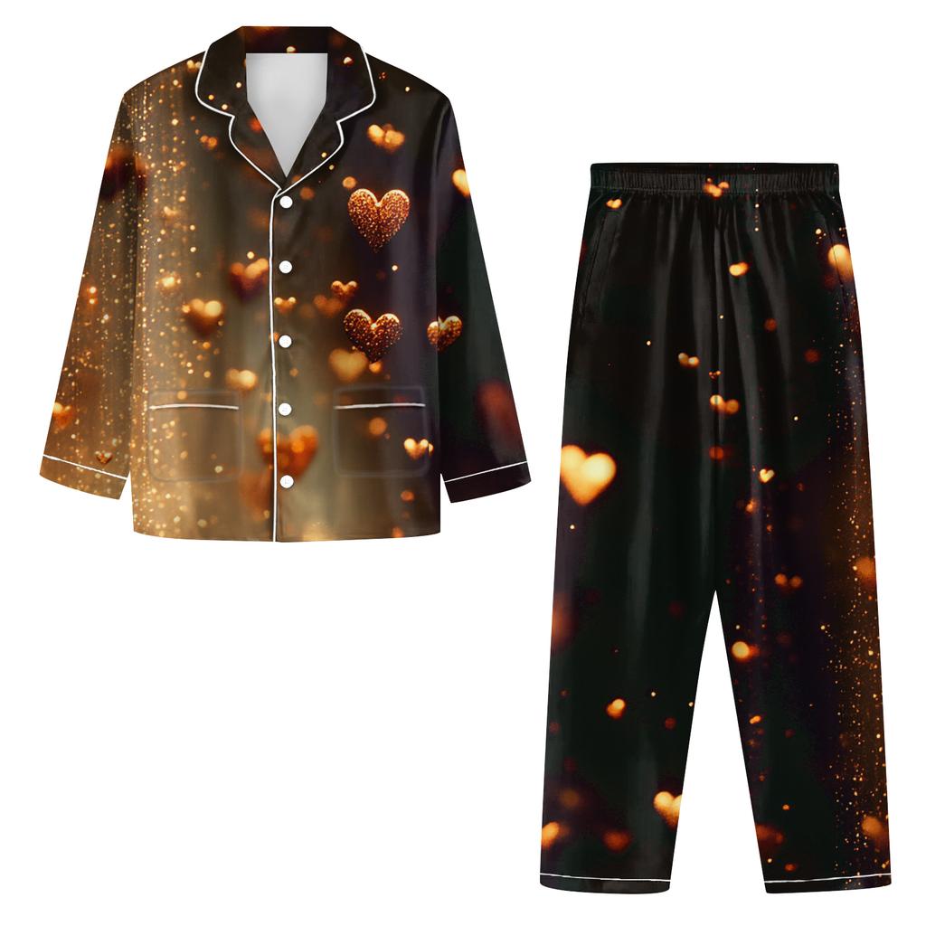 Ladies' Long Sleeved Long Pants Casual Home Set