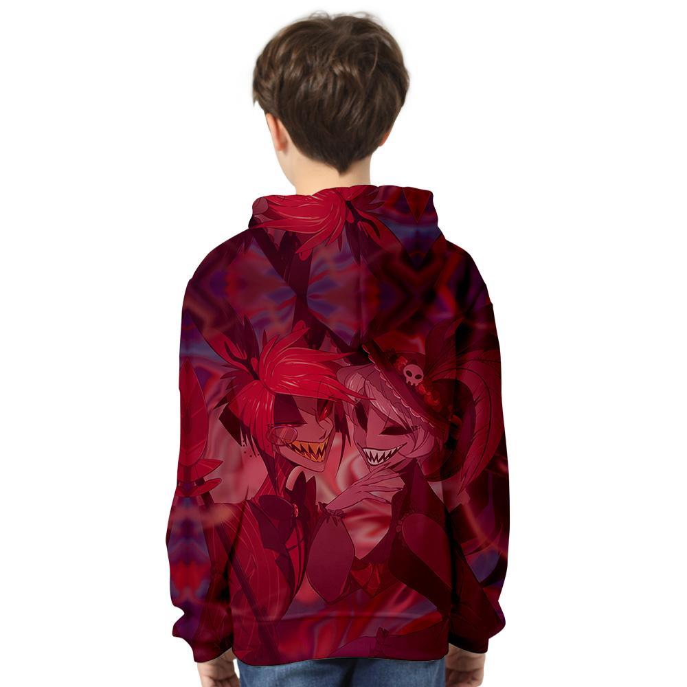 Hazbin Hotel Hoodie Sweatshirt for Mens Womens Unisex Graphic Printed Cool Tie Dye Streetwear Hoodie