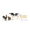 My First Farm Animals Figurines, Set of 4 Animals, SCHLEICH 42729 Farm World, from 5 Years