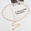 European and American Waist Metal Jewelry for Women High-end Sun Flowers Star Decoration Dress Waist Chain for Women