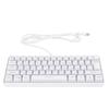 Russische Mechanische Gaming-Tastatur 61 Tasten Kompakt RGB Kabelgebunden Russisch Englisch Tastatur für Arbeit Geschäftsreise