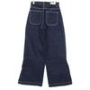 ETRE TOKYO Indigo straight silhouette side slit denim Bottoms S blackUsed