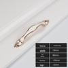 European Ivory White Nordic Cabinet Handle - Modern Simple Design for Kitchen, Drawer, Wardrobe, and Doors
