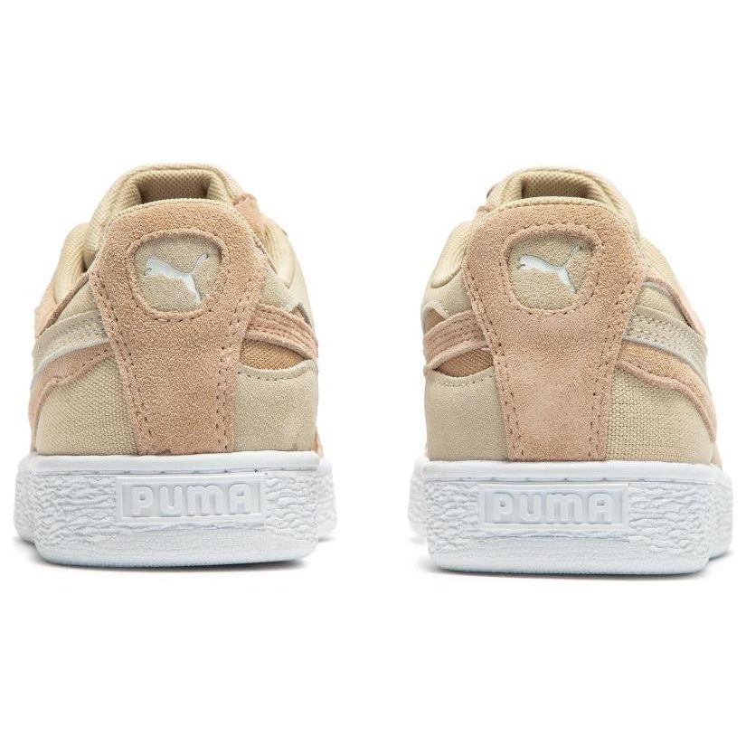 Puma Suede Camowave Earth - Dusty Tan Unisex Sneakers Granola White 390673-03