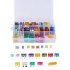220pcs Blade Fuse Assortment Small Medium Size 2 3 5  7.5 10 15 20 25 30 35AMP for Car Trucks ATVs