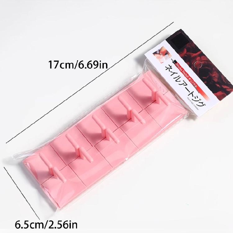 Nail Stand for Press On Nail Tips Practice Holder False Nails Tip Holder Nail Holder Manicures Tool