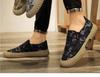 Men's Summer Camouflage Canvas Slip-On Shoes - Breathable, Casual Sports Sneakers