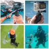 Sports Camera Buoyancy Rod Handle Holder for Gopro Hero 12 11 10 9 8 7 Xiaomi Yi SJ4000 DJI Osmo Float Handle Mount Accessories