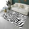 Zebra Stripes Colorful Pattern Floor Mats Door Front Decoration Home Living Room Floor Mats