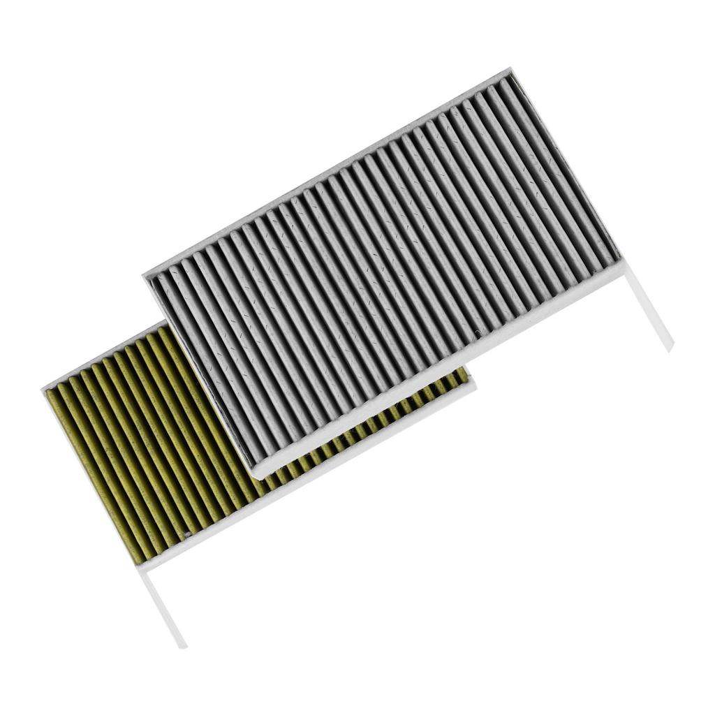 2 stücke Aktivkohle Kabine Luftfilter Reiniger Zubehör Fit für Tesla Modell 3 Modell Y 20192021