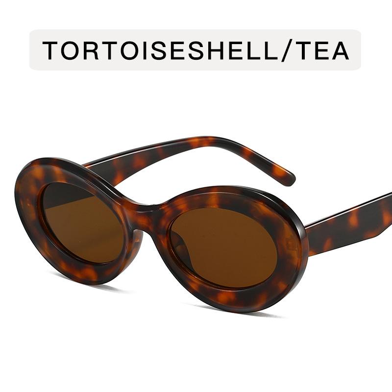 Oval Shape Sunglasses Woman Fashion Stylish UV400 Protection Sun Glasses Men Travelling Cool Women's Sunglasses