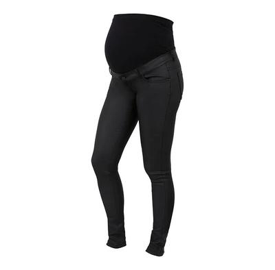 Mamalicious Santos Coated Hb Maternity Slim Fit Jeans