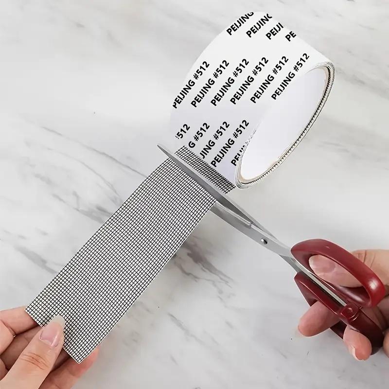 5cm Width Window Mosquito Net Repair Tape Self-Adhesive Window Screen Repair Patch Anti-Insect Fly Mesh Broken Holes Tape