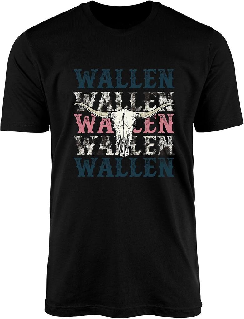 Wallen Skull Graphic T-shirt