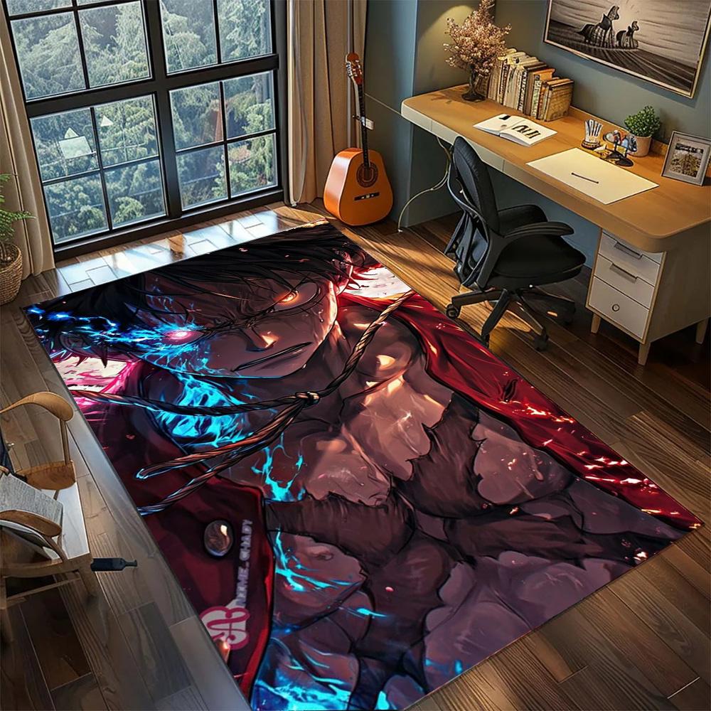 

Luffy Area Rug Gamer Room Styling, Non Slip Washable Large Carpet Floor Mat Bedroom Home Decor.-TING 60x90cm