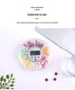 Electronic Timed Pill Box with Pre-recorded Alarm Reminder for Medication