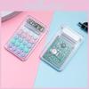 Cute High-quality Mini Calculator Compact And Lightweight Transparent Design For Easy Carrying